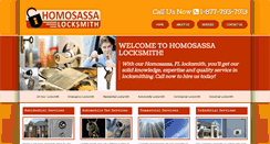 Desktop Screenshot of homosassastorage.net